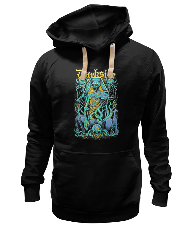 

Толстовка Printio Art horror черная 3XL, Черный, Art horror