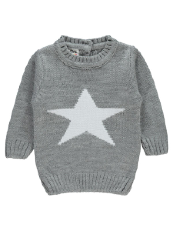 

Свитер Civil 45A687601K21-1, 12-18 мес, светло-серый (доставка из-за рубежа), 45A687601K21-1