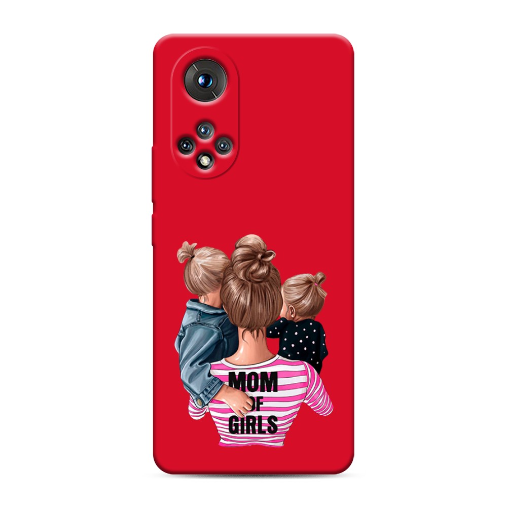 

Чехол Awog на Honor 50/Nova 9 "Mom of Girls", Разноцветный, 6106153-1