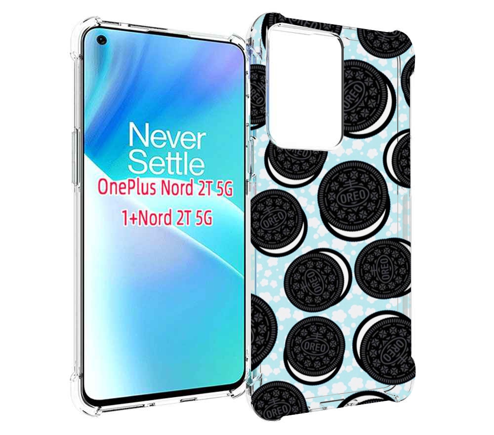 

Чехол MyPads орео печеньки для OnePlus Nord 2T, Прозрачный, Tocco