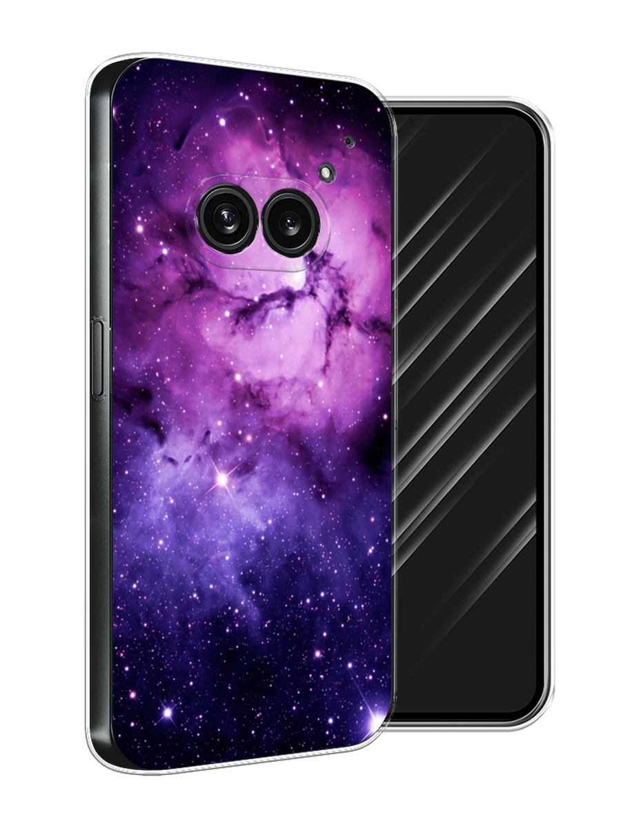 

Чехол Awog на Nothing Phone 2a "Космос 18", Фиолетовый;черный;белый, 3300350-1