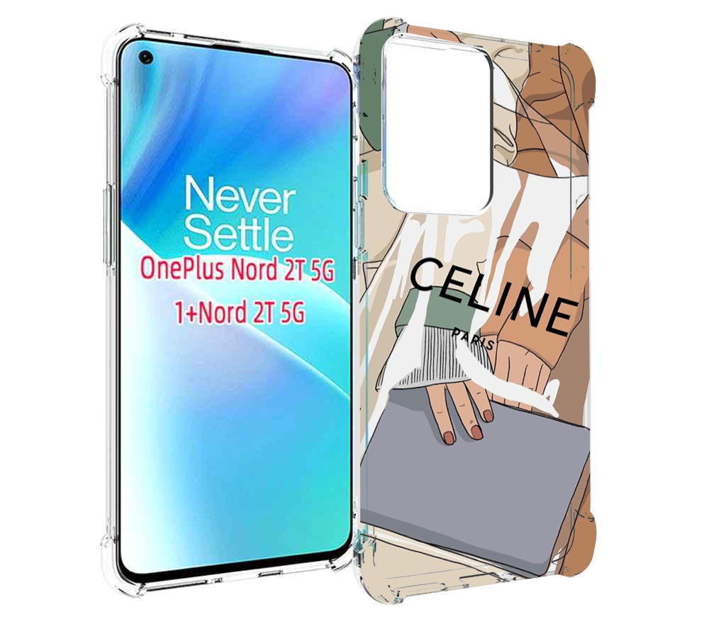

Чехол MyPads пакет-келин-париж женский для OnePlus Nord 2T, Прозрачный, Tocco