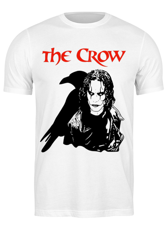 

Футболка мужская Printio The crow белая 3XL, Белый, The crow