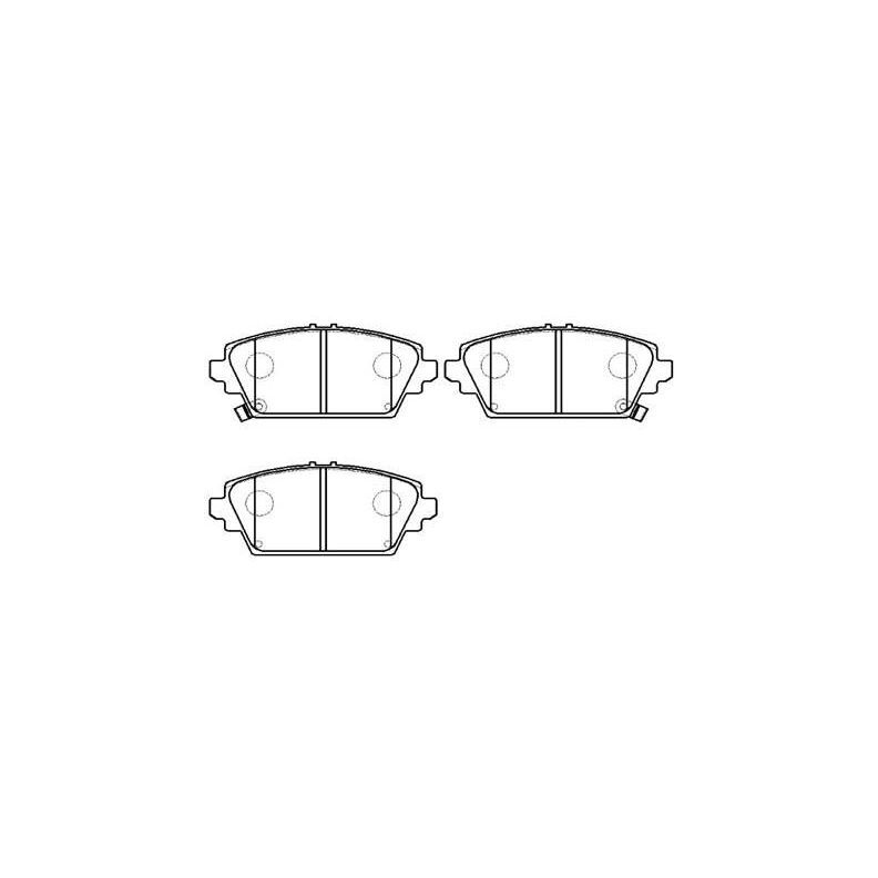 

Тормозные колодки HSB дисковые HP9235