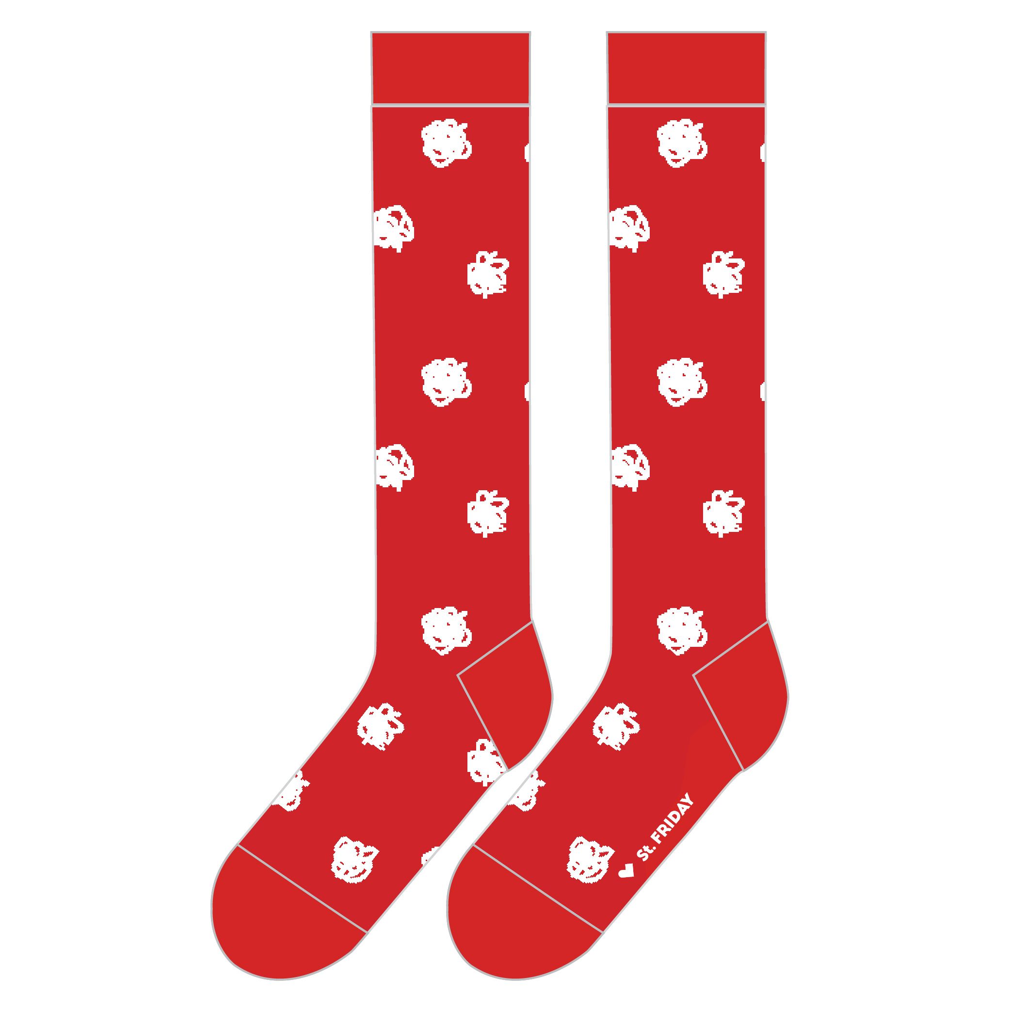 

Гольфы унисекс St. Friday Socks golf23-1373-11/02 красные 42-46, Красный, golf23-1373-11/02