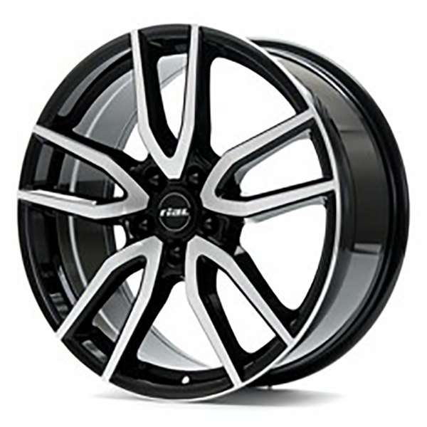 

Колесный диск RIAL TORINO 19x8 5x112 ET40 DIA70.10 TOR80940B73-1, Черный;серебристый