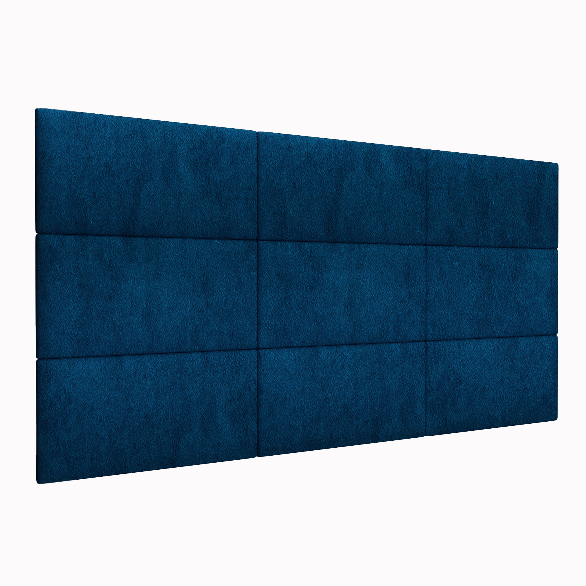 

Мягкое изголовье кровати Velour Blue 30х60 см 4 шт., Синий, ML143060-4