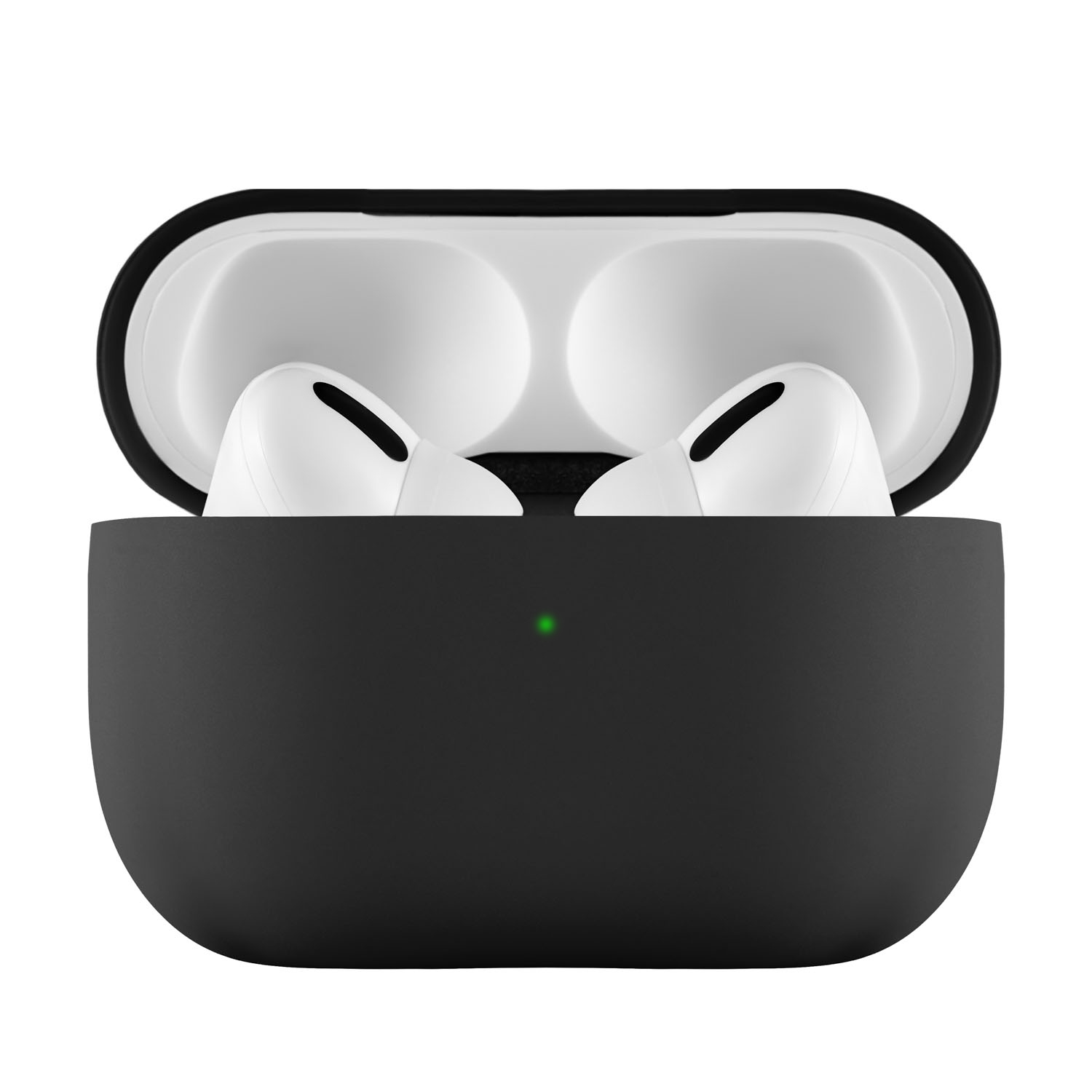 фото Чехол ubear для airpods pro touch pro silicone case, 1.5 мм усиленный, чёрный