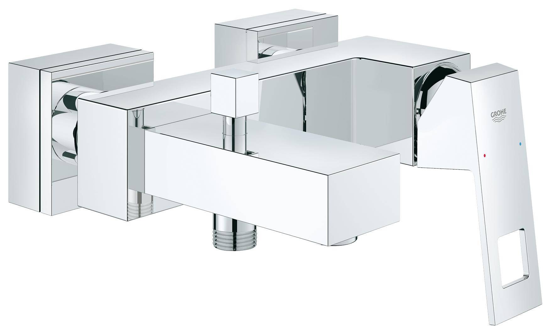 фото Смеситель для ванны grohe eurocube, хром (23140000)