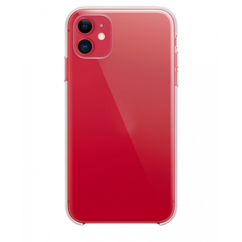 фото Чехол silicone для iphone 11 hoco overlay (прозрачный) ёmart