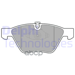 

Lp1956_колодки дисковые п. bmw e60 2.0i 03>