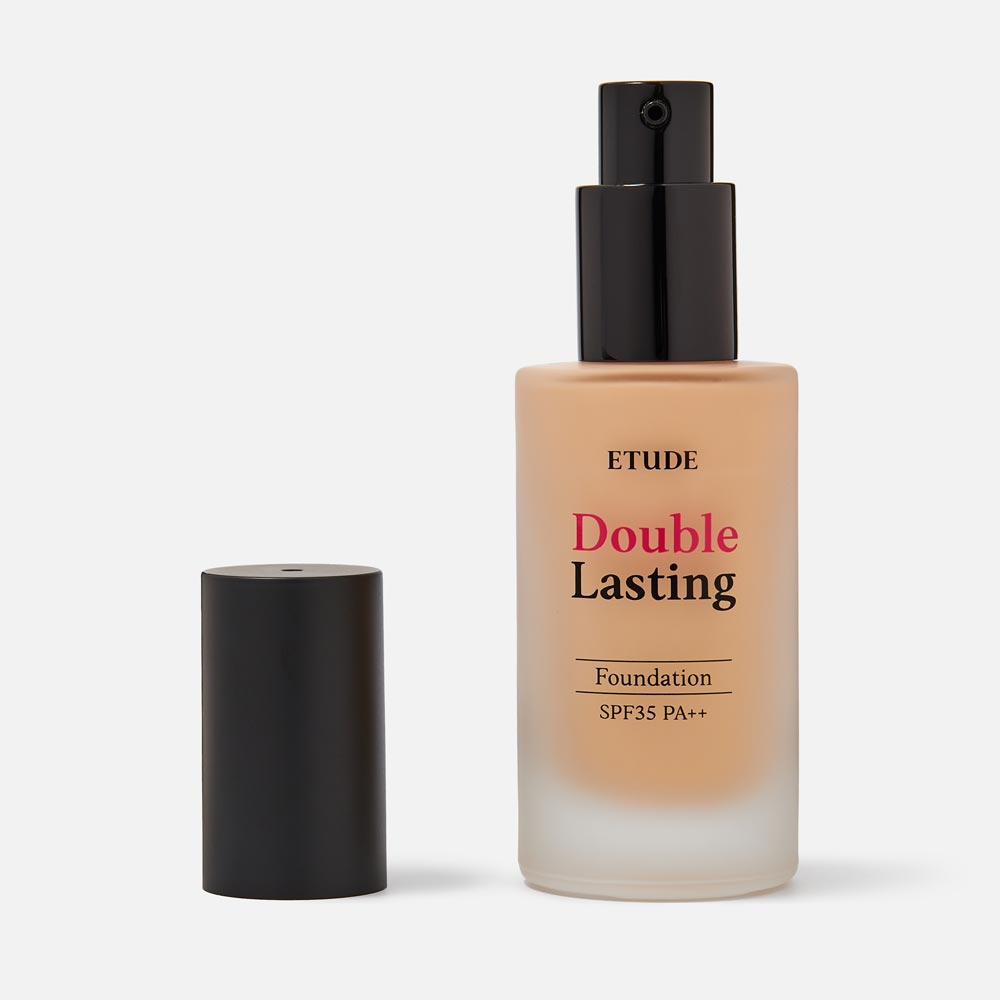 

Основа тональная Etude Double Lasting Foundation SPF35 PA++ 21n1, neutral beige, 30г, Бежевый