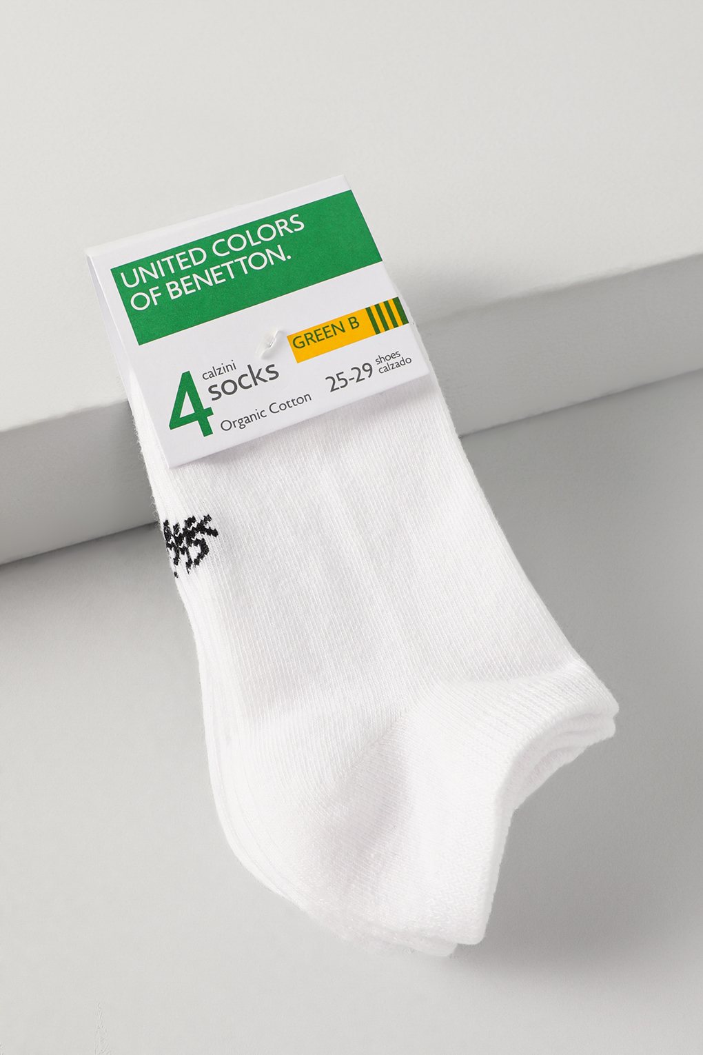 

Носки детские Benetton Undercolors 6GRD07024, белый, 35-38, 6GRD07024