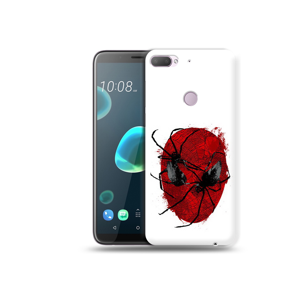 

Чехол MyPads Tocco для HTC Desire 12 Plus человек паук, Прозрачный, Tocco