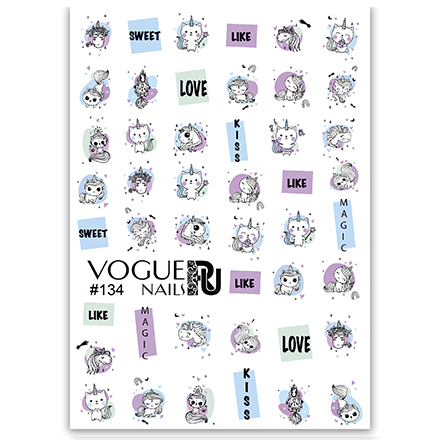 

Набор Vogue Nails Слайдер №134, 2 шт.