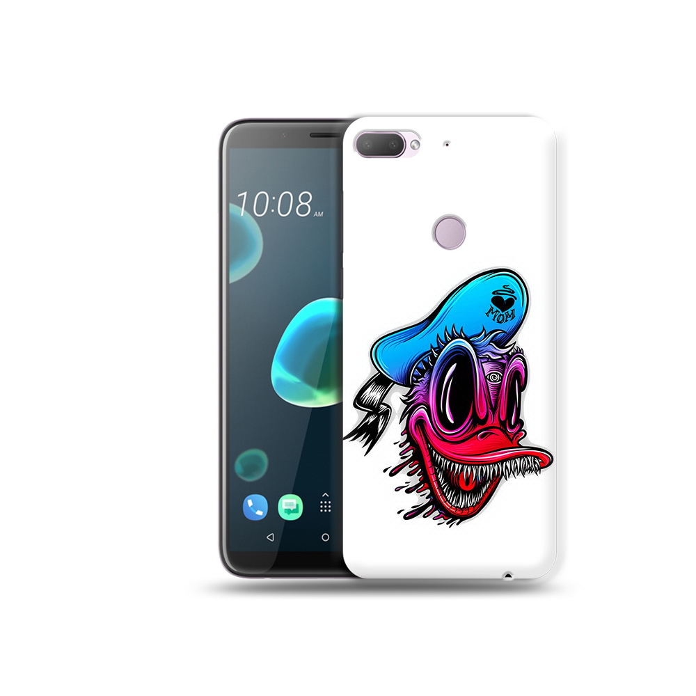 

Чехол MyPads Tocco для HTC Desire 12 Plus Дональд, Прозрачный, Tocco