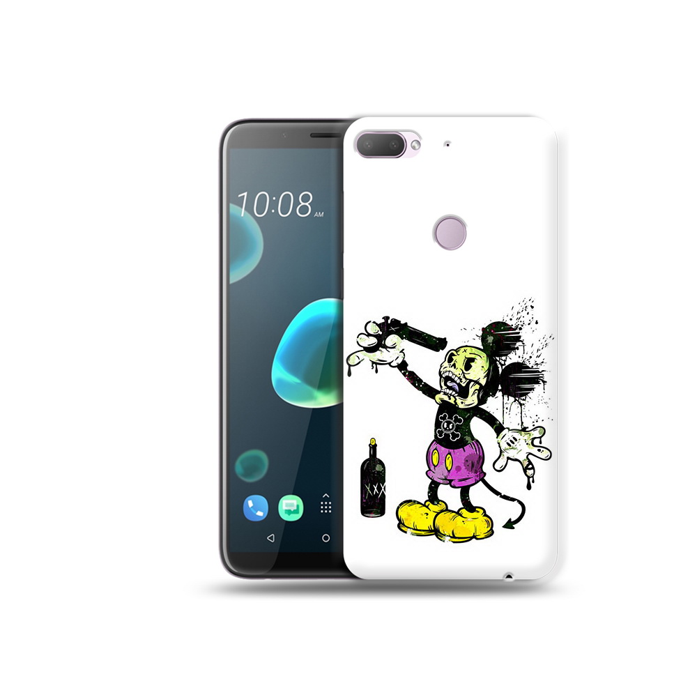 

Чехол MyPads Tocco для HTC Desire 12 Plus Драг Микки, Прозрачный, Tocco