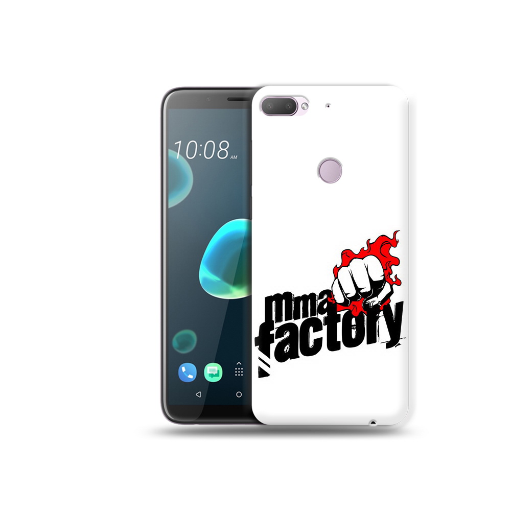 

Чехол MyPads Tocco для HTC Desire 12 Plus Единоборства ММА, Прозрачный, Tocco
