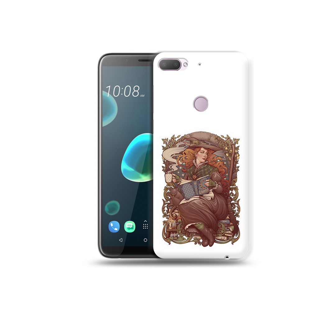 

Чехол MyPads Tocco для HTC Desire 12 Plus Женские_126, Прозрачный, Tocco
