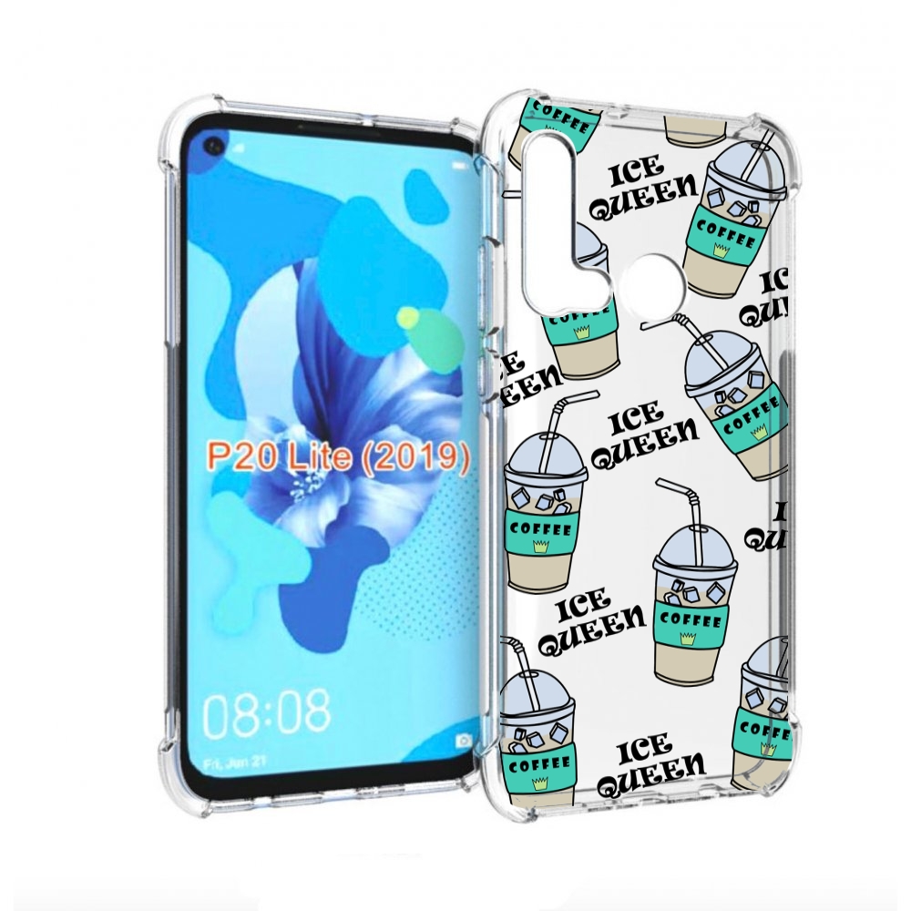 

Чехол бампер MyPads кофе-с-льдом для Huawei P20 Lite (2019), Прозрачный, Tocco