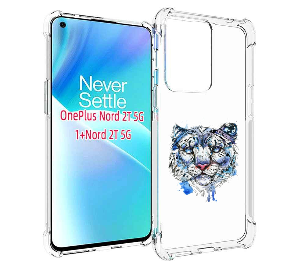 

Чехол MyPads водяной тигр для OnePlus Nord 2T, Прозрачный, Tocco