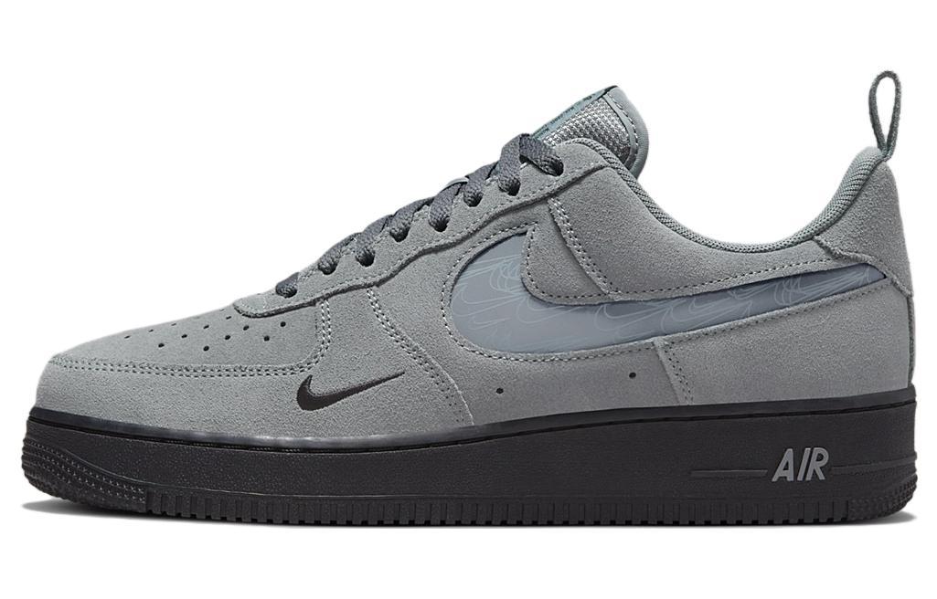 

Кеды унисекс Nike Air Force 1 Low серые 40.5 EU, Серый, Air Force 1 Low