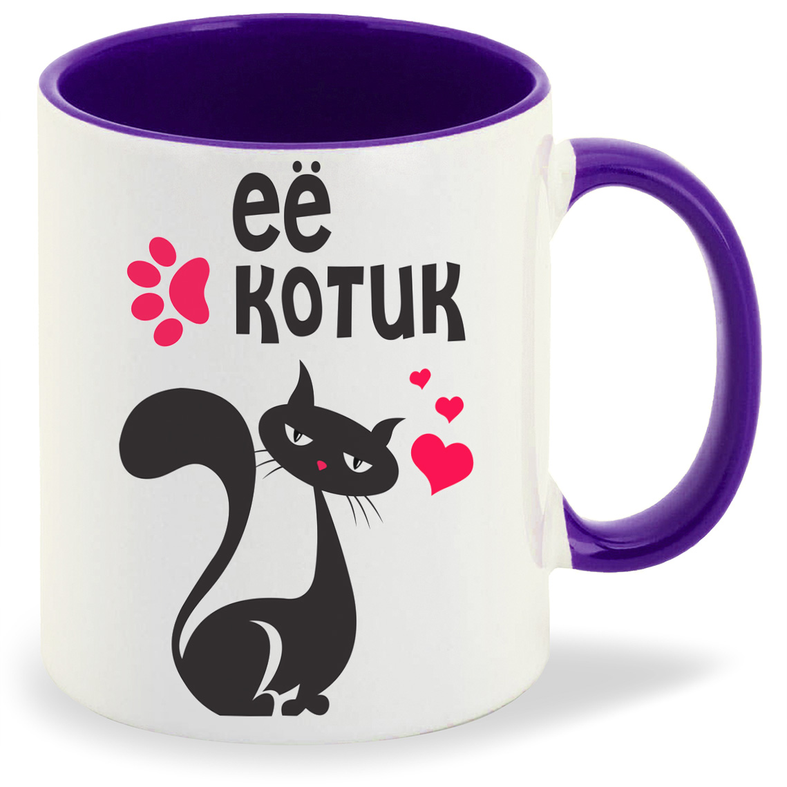 

Кружка CoolPodarok ее котик есть пара, ее котик есть пара