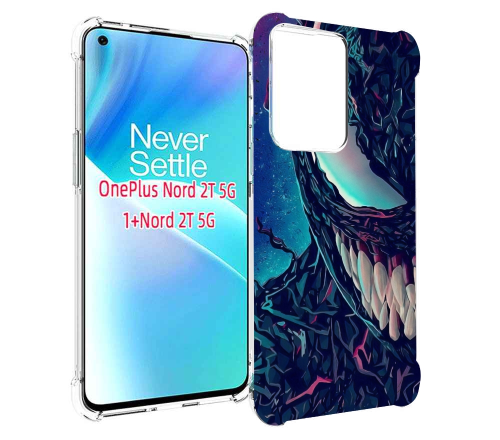 

Чехол MyPads полу веном для OnePlus Nord 2T, Прозрачный, Tocco