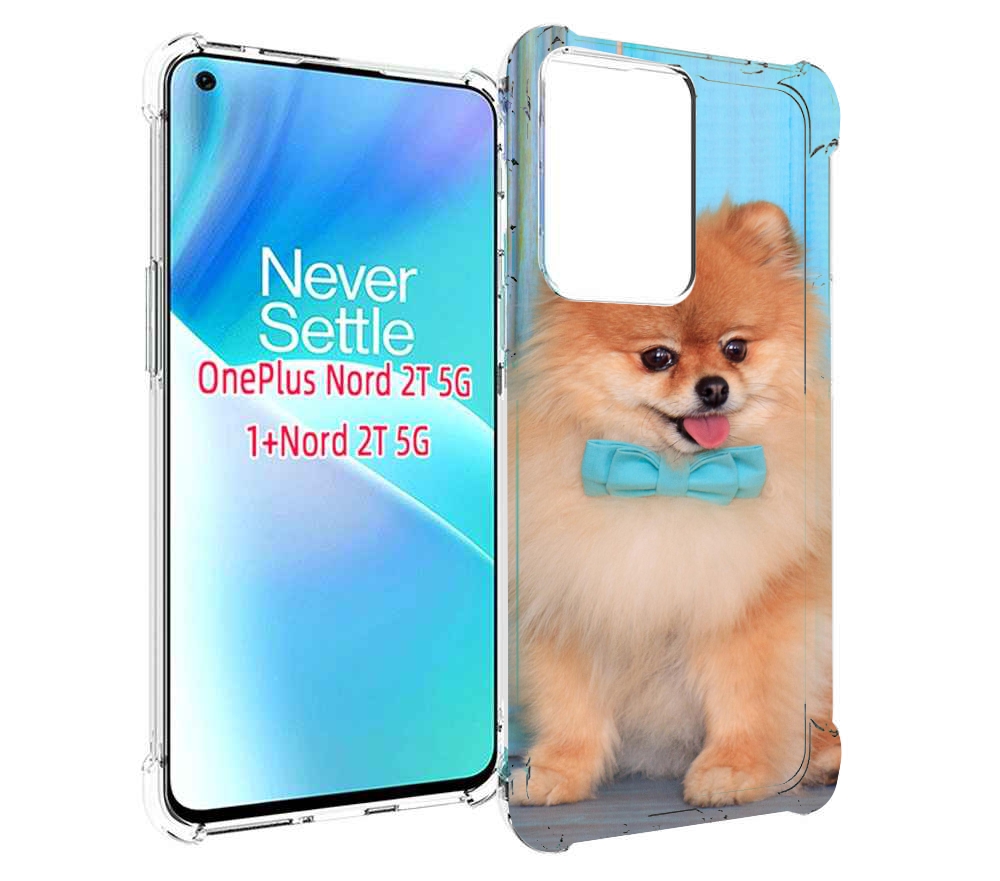 

Чехол MyPads померанскии шпиц для OnePlus Nord 2T, Прозрачный, Tocco