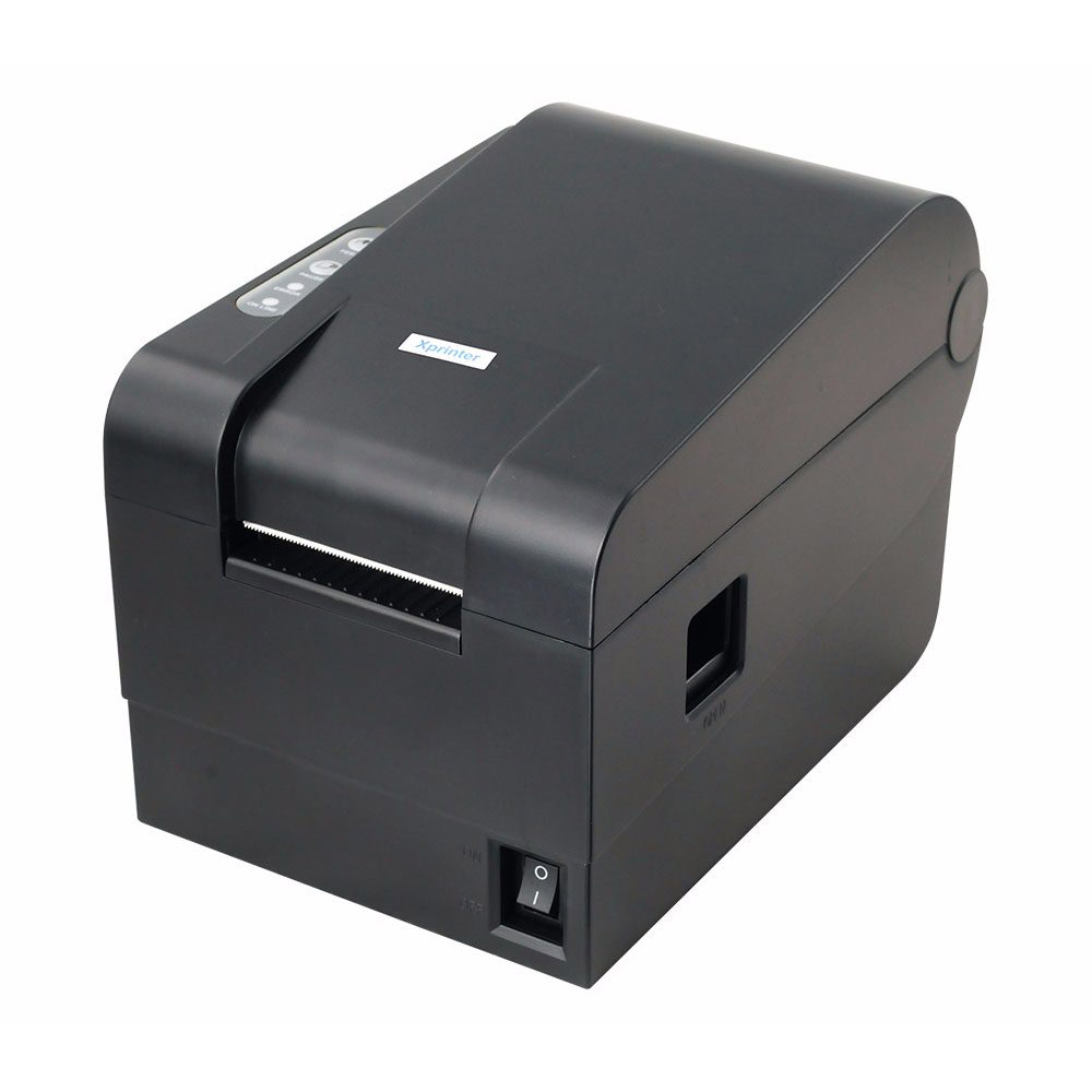 Термопринтер этикеток Xprinter XP-235B Black