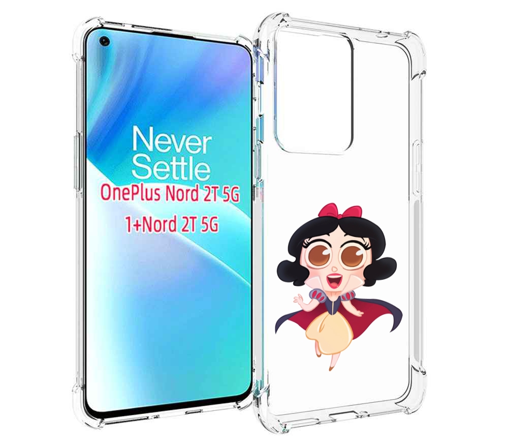 

Чехол MyPads принцеска-нарисованная женский для OnePlus Nord 2T, Прозрачный, Tocco