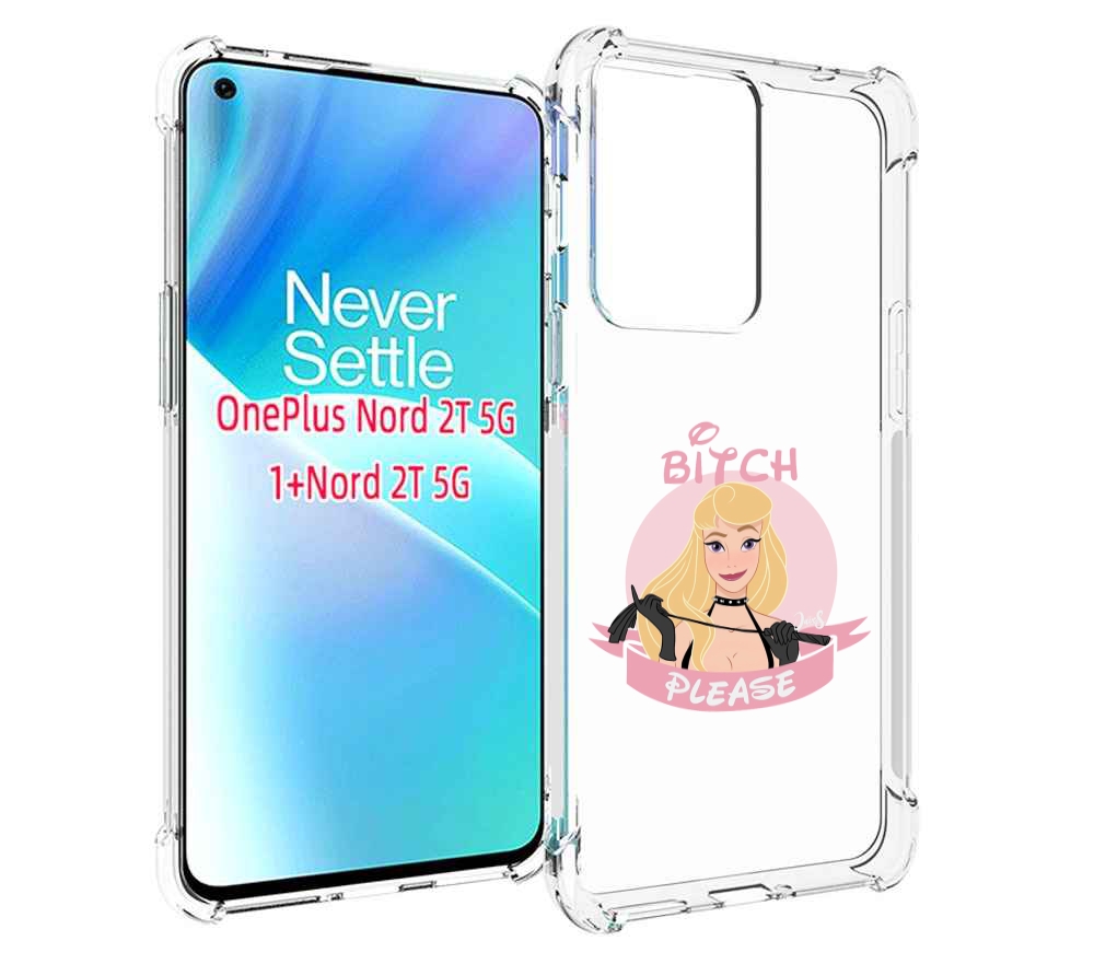 

Чехол MyPads принцесса-аврора женский для OnePlus Nord 2T, Прозрачный, Tocco