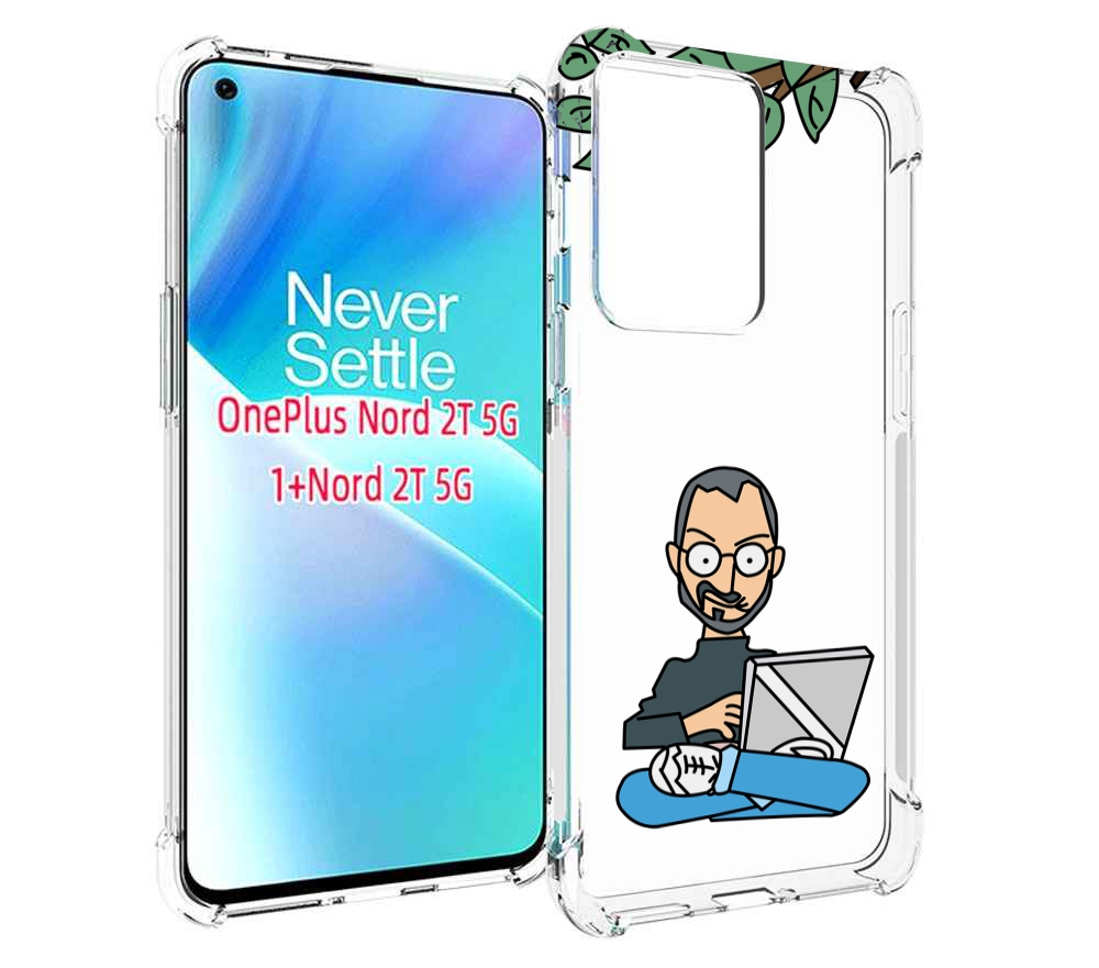 

Чехол MyPads программист для OnePlus Nord 2T, Прозрачный, Tocco
