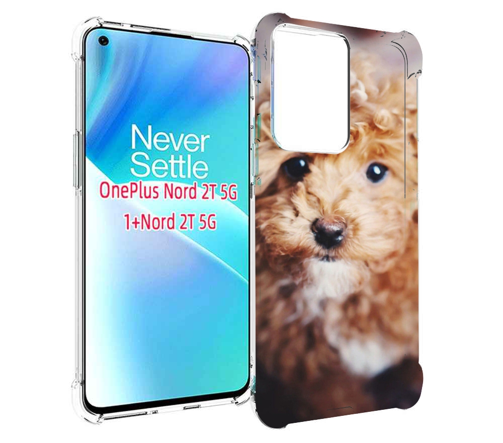 

Чехол MyPads пудель для OnePlus Nord 2T, Прозрачный, Tocco