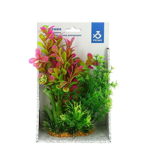 фото Искусственное растение для аквариума prime pr-60204, пластик, 20см