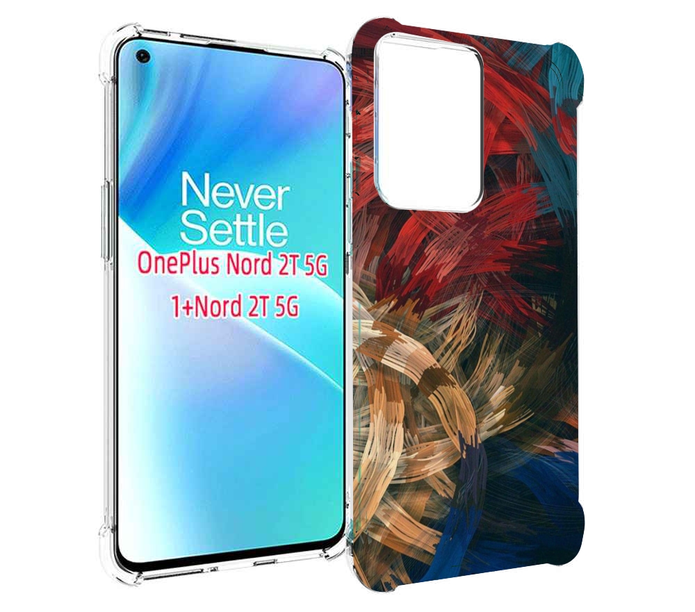 

Чехол MyPads раскрашенная медь для OnePlus Nord 2T, Прозрачный, Tocco