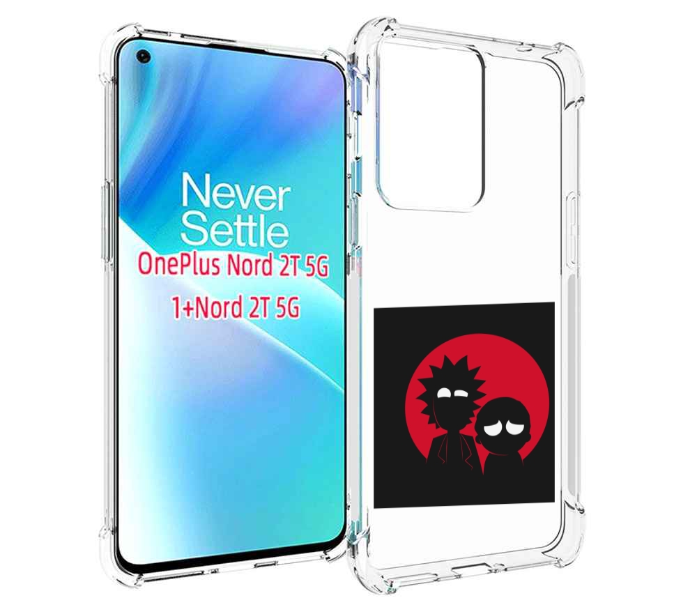

Чехол MyPads рик и морти в тени для OnePlus Nord 2T, Прозрачный, Tocco