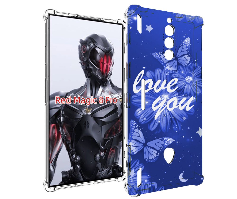 

Чехол MyPads Люблю-тебя-с-бабочками для ZTE Nubia Red Magic 8 Pro / Red Magic 8 Pro Plus, Tocco