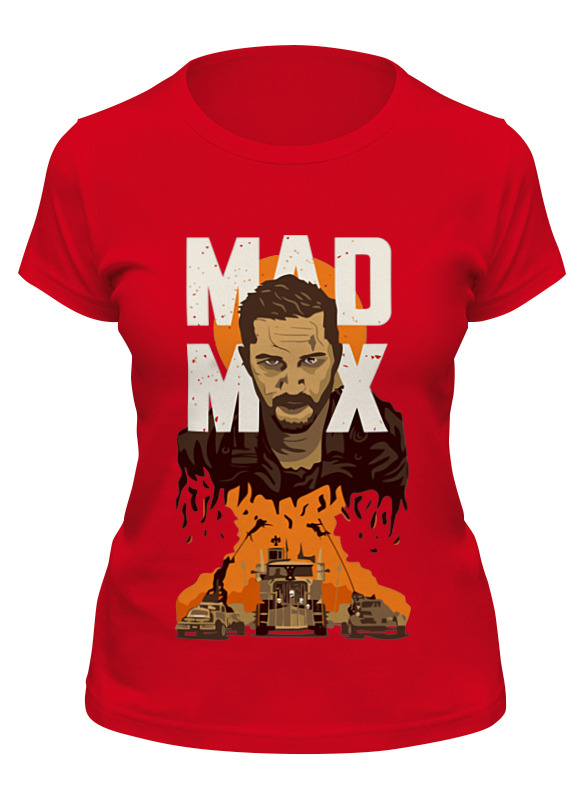 

Футболка женская Printio Безумный макс (mad max) красная S, Красный, Безумный макс (mad max)