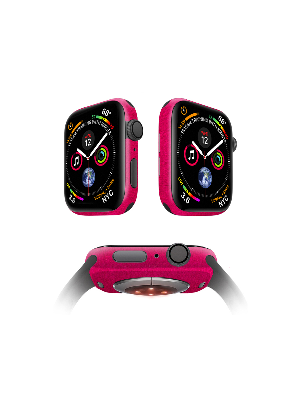 

Защитная пленка MOCOLL для корпуса Apple Watch 38mm (2шт) Металлик Розовый