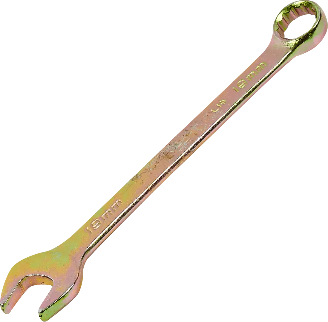 Ключ комбинированный Сибртех 14983 19 мм лопата саперная сибртех 61439 нержавеющая сталь 153х180х585 мм деревянный черенок