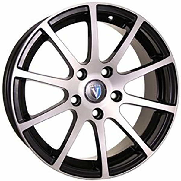 

Колесный диск VENTI 1603 16x6.50 4x100 ET42 DIA60.10 RD832479, Серебристый;черный