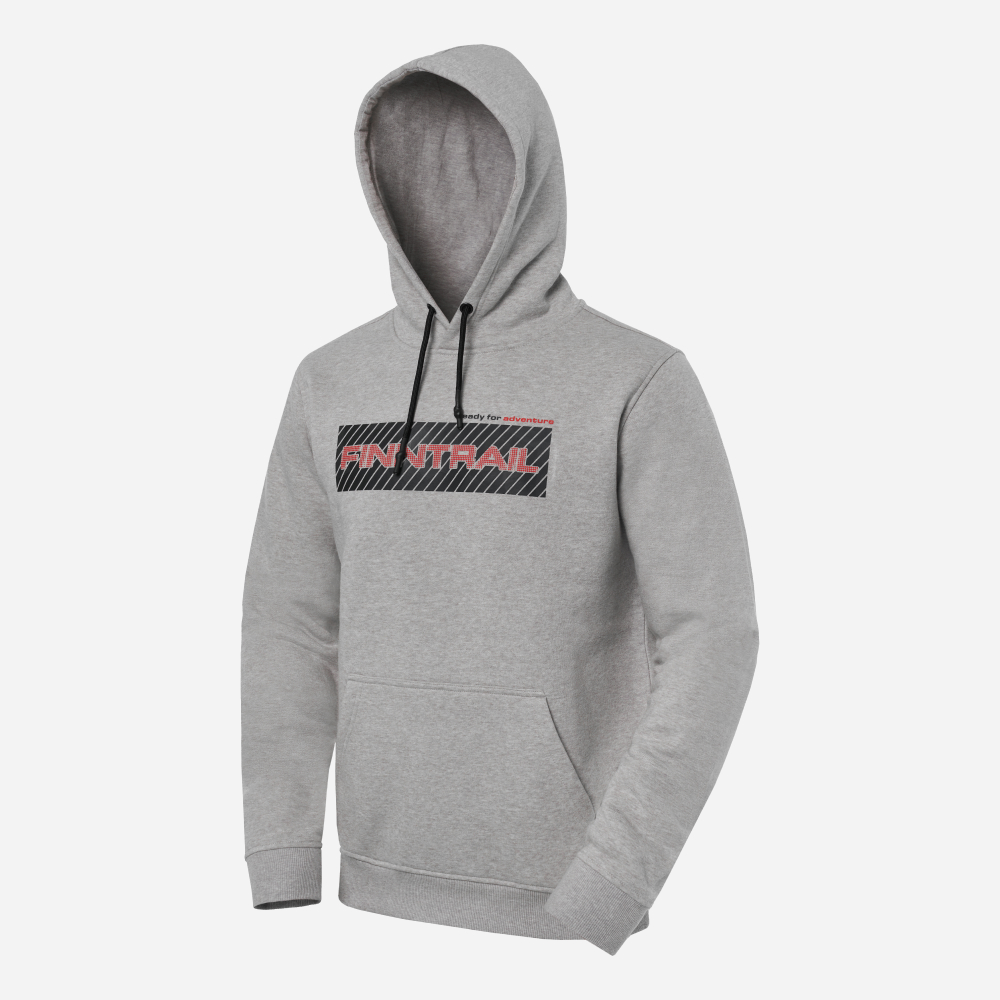 

Худи унисекс Finntrail Logo6813 серое S, Серый, Logo6813