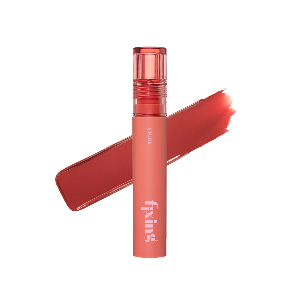 Тинт для губ Etude Fixing Tint №2, vintage red, 4 г тинт для губ etude house fixing tint 03 mellow peach