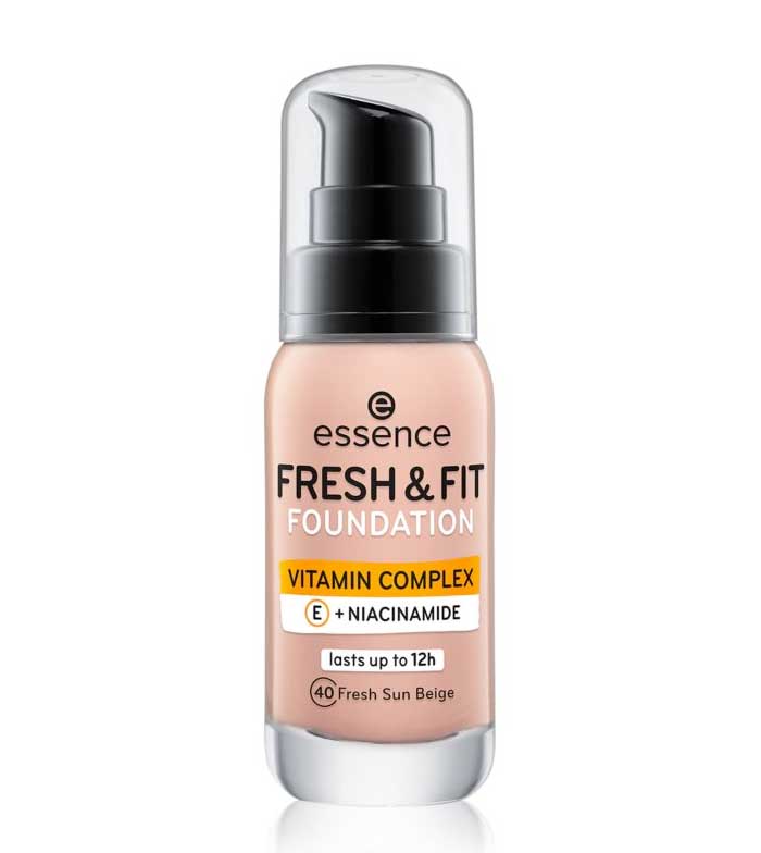 фото Тональная основа essence foundation fresh & fit vitamin complex 40 fresh sun beige