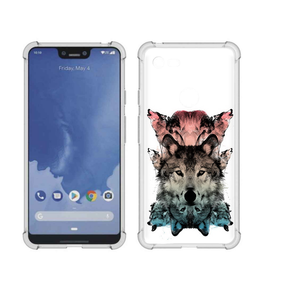 

Чехол MyPads Tocco для Google Pixel 3 XL стая, Прозрачный, Tocco