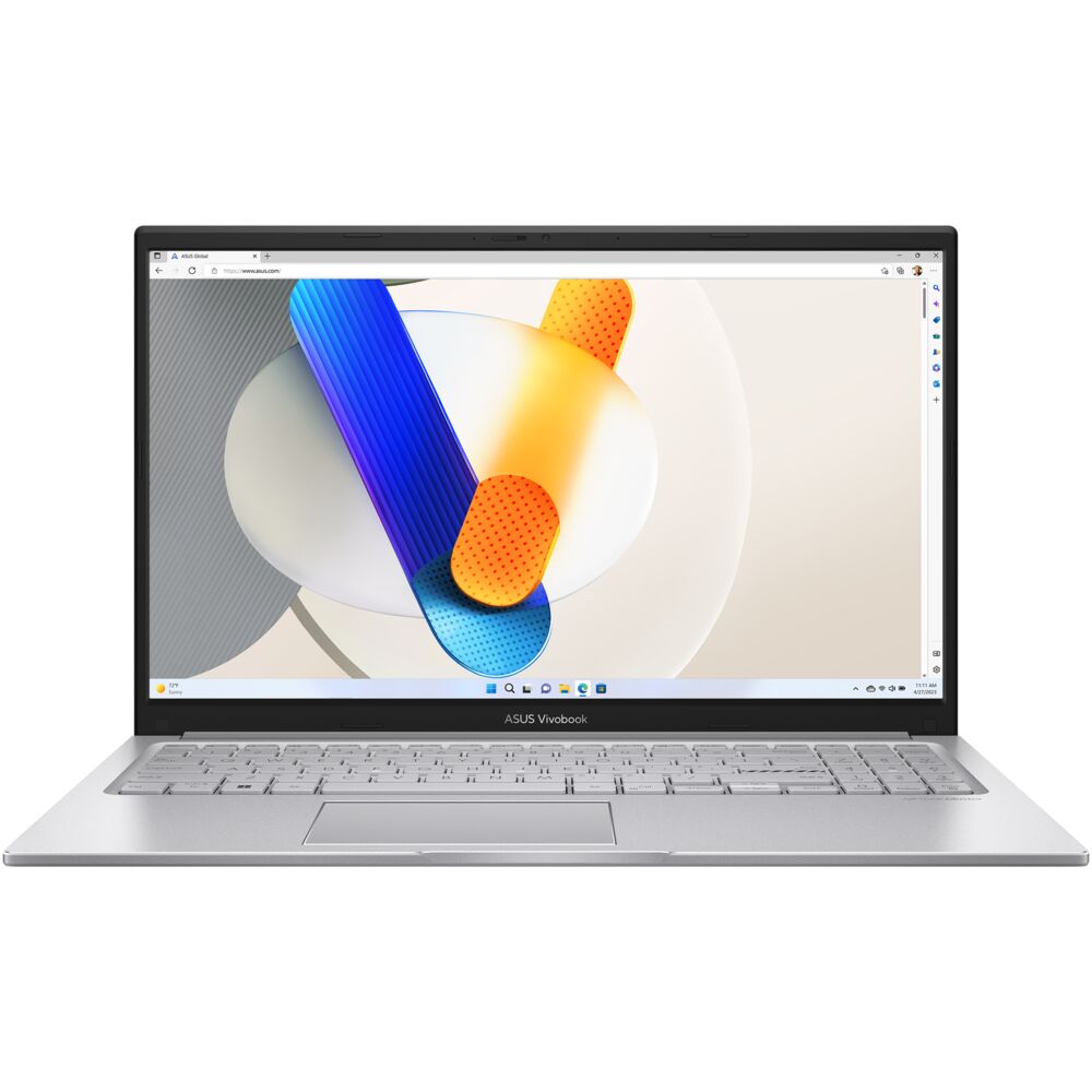 Ноутбук ASUS VivoBook 15 X1504VA-BQ286 серебристый (90NB10J2-M00BT0 392600)