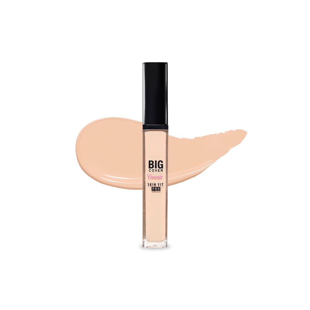 Консилер Etude House Big Cover Skin Fit Concealer Pro neutral peach efimero skin ледяная сфера массажер для лица и шеи из силикона от отеков и кругов под глазами