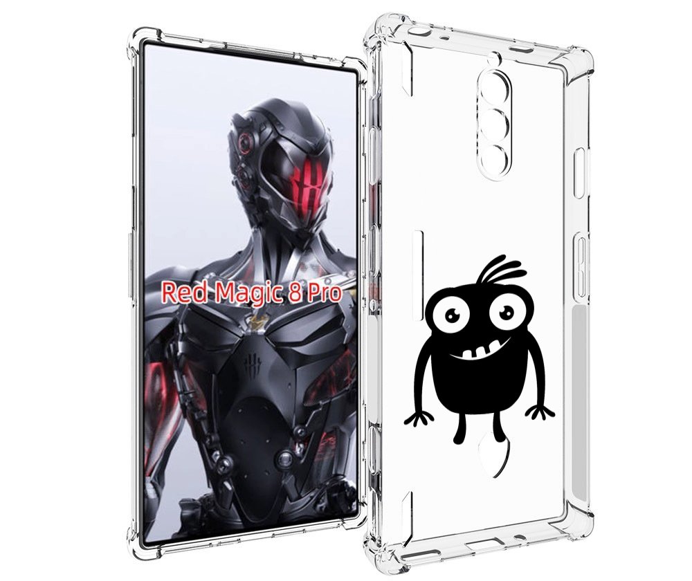 Чехол MyPads Масяня для ZTE Nubia Red Magic 8 Pro / Red Magic 8 Pro Plus