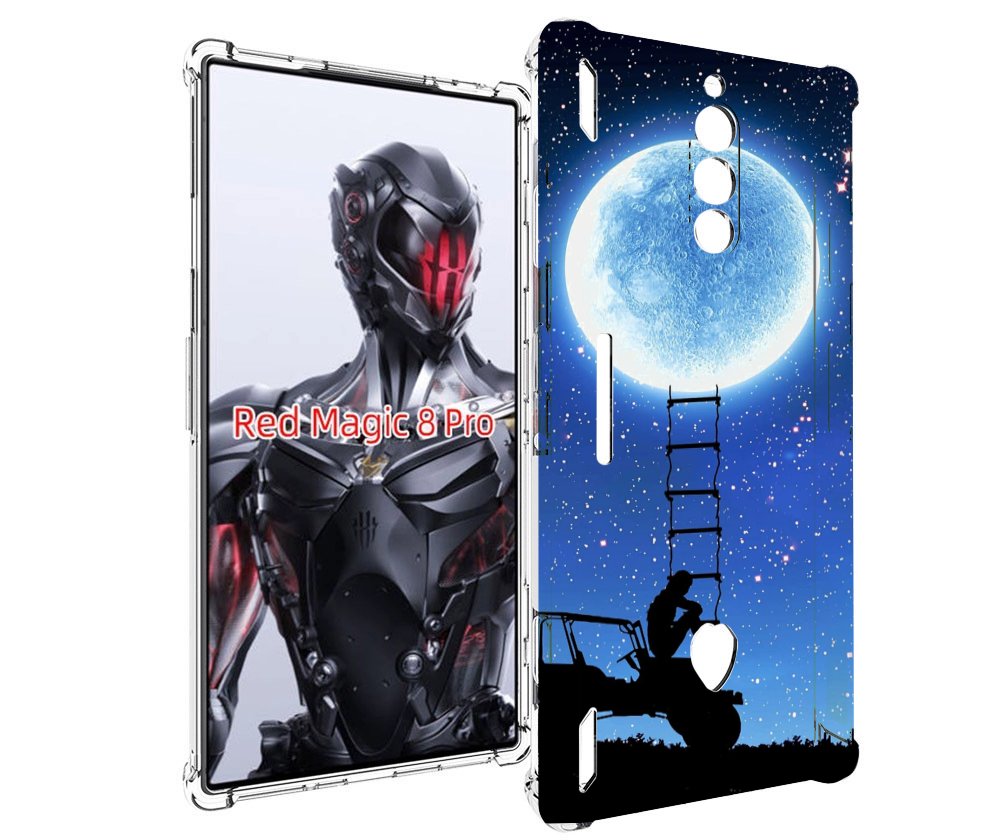 

Чехол MyPads Машина-на-лун для ZTE Nubia Red Magic 8 Pro / Red Magic 8 Pro Plus, Tocco